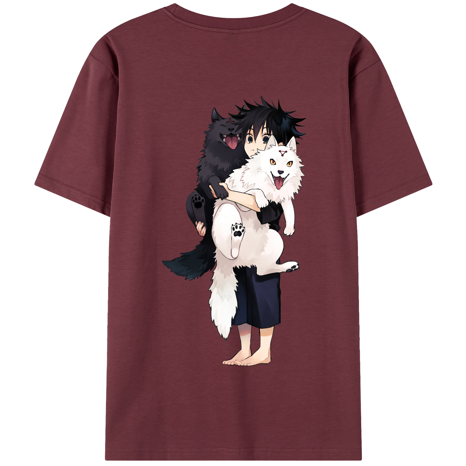 （画像用） 呪術廻戦 Jujutsu Kaisen 綿100％半袖Tシャツ（背面プリント）